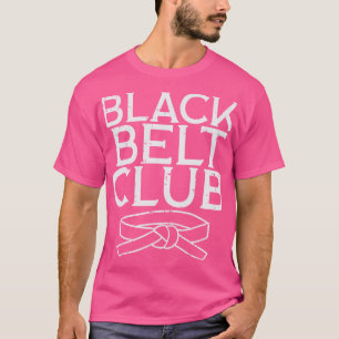 Black Belt Club Cool Karate Taekwondo Kung Jiu T-Shirt