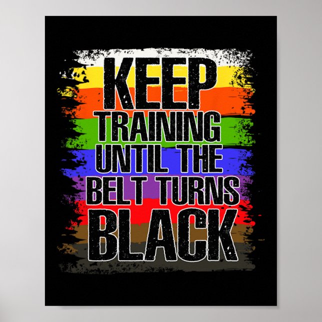 Black Belt, Kwon Do, Karate Poster (Vorne)
