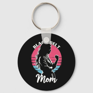 Black Belt Mama Martial Arts Karate Jiu-jitsu Taek Schlüsselanhänger