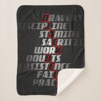 Black Belt | Martial Arts Blanket Sherpadecke