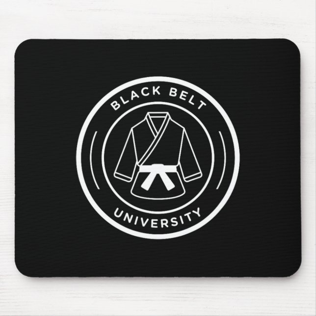 Black-Belt-Universität Mousepad (Vorne)
