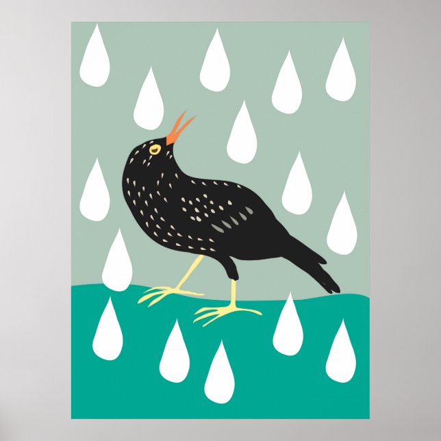 Black Bird Poster (Vorne)