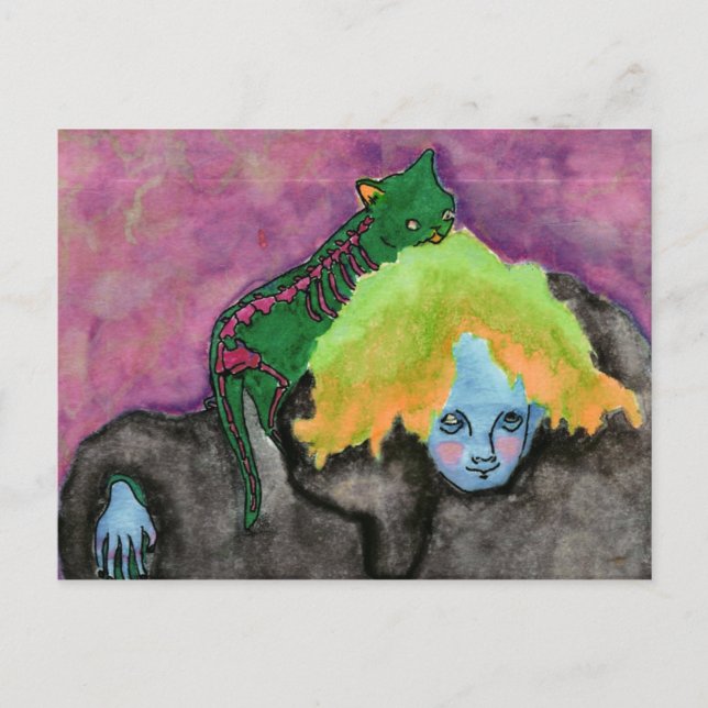 Black Blanket 3 Postkarte (Vorderseite)