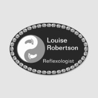 Black Bling NAME TAG