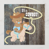 Black Blue Barn Wood Cowboy Baby Dusche