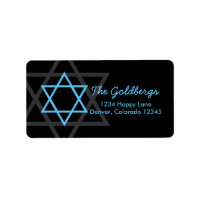 Black Blue Star von David Rücksendeadresse