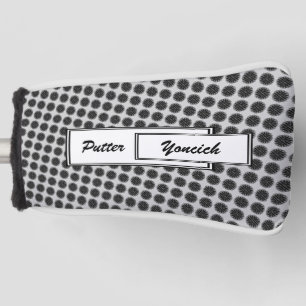 Black Blume Ribbon von Kenneth Yoncich Golf Headcover