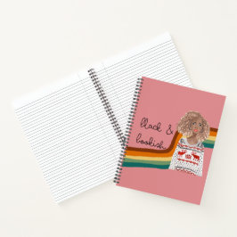 Black Book Lover Notebook Notizbuch