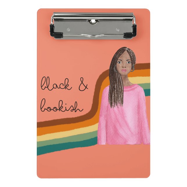 Black Book Lovers Geschenke für Teens, Mädchen, Sc Mini Klemmbrett (Vorderseite)