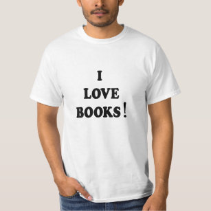 Black Books "I Liebe Books" T - Shirt