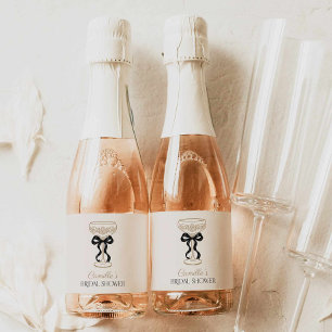 Black Bow Champagner