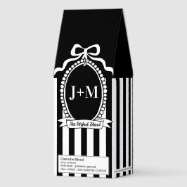 Black Bow Coquette Monogram | Perfect Blend
