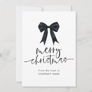 Black Bow Corporate QR-Logo Frohe Weihnachten