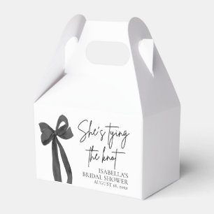 Black Bow - Sie heiratet Brautparty Geschenkschachtel