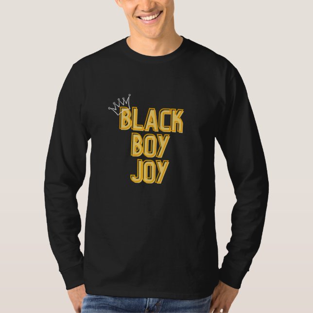 Black Boy Joy T-Shirt (Vorderseite)
