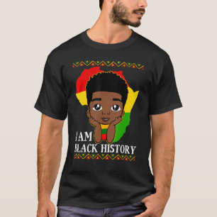 Black Boys Ich bin schwarze Geschichte stolz Monat T-Shirt