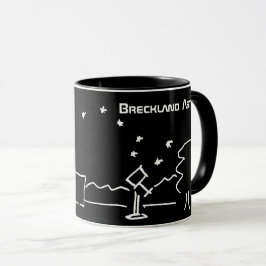 Black Breckland Astro Tasse (mit Text)