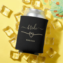 Black Bride Can Cooler