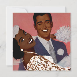 Black Bride Wedding Save The Date