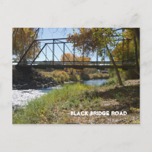 Black Bridge Road, Paonia, CO Postkarte