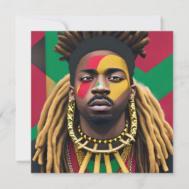 Black Bruh African American Man Juneteenth King