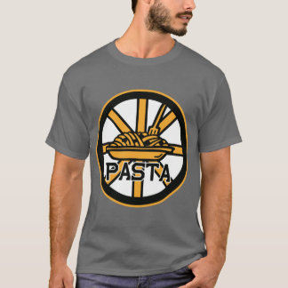 Black Bruins Boston Pastrnak Pasta T-Shirt