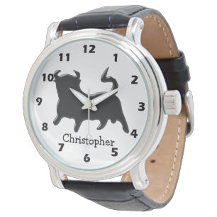 Black Bull Design Armbanduhr