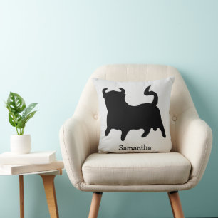 Black Bull Design Personalisiert Kissen
