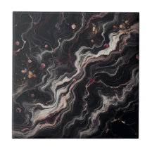Black Burgundy Marble Luxus Stone für Elegant