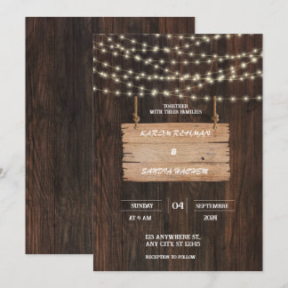 Black Burgundy und Gold Floral Moderne Boho Weddin Einladung