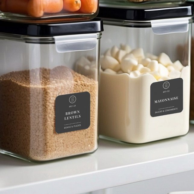 Black Business Logo Küche Kochfeld Lebensmittelspe Aufkleber (Von Creator hochgeladen)