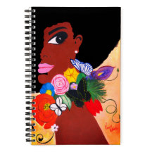 Black Butterfly - SpiralNotebook