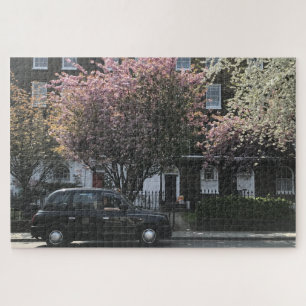 Black Cab Cheroms Blossoms Pentonville Road London