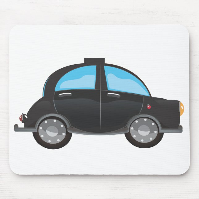 Black Cab Mousepad (Vorne)