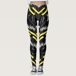 Black Camouflage AI cmo sport 1 Leggings
