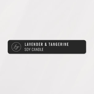 Black Candle Tamper-proof Siegel Ihre Logo-Labels Etiketten