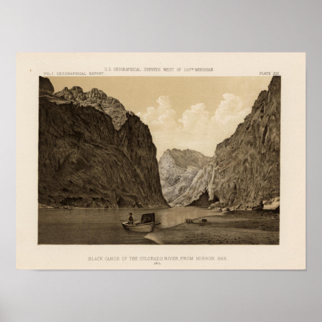 Black Canon, Colorado River 2 Poster (Vorne)