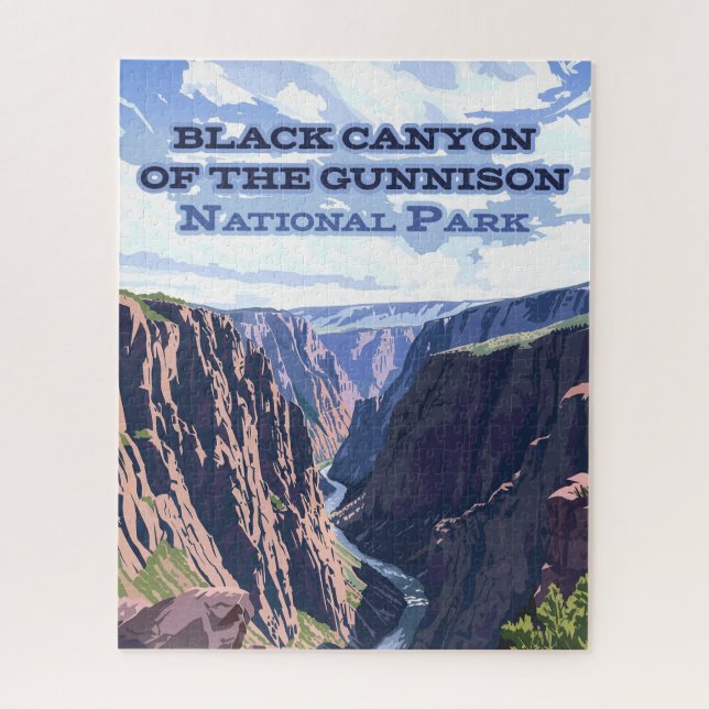 Black Canyon des Gunnison National Park CO (Vertikal)