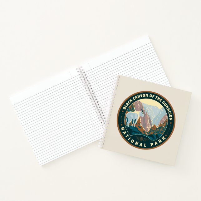 Black Canyon National Park Notizbuch (Innenseite)