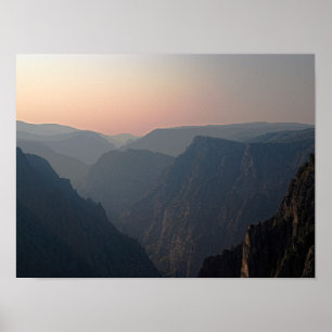 Black Canyon Sunrise Poster