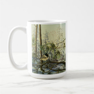 "Black-capped Chickadee" von Charlie Rapsky, 325 m Kaffeetasse