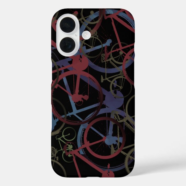 Black Case-Mate iPhone Case of Bikes (Rückseite)