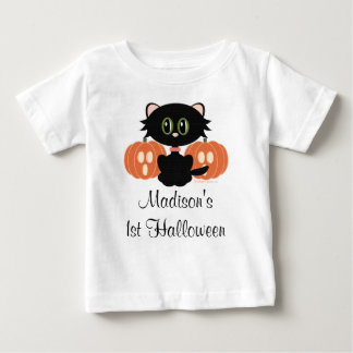 Black Cat 1. Halloween-T - Shirt