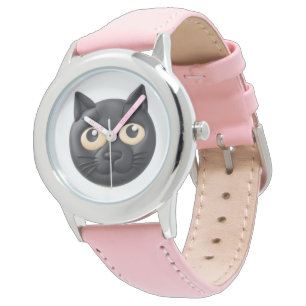 Black Cat 3D Inspiriert Armbanduhr