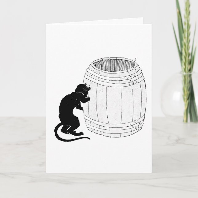 Black Cat, Alexandre Steinlen Karte (Vorderseite)