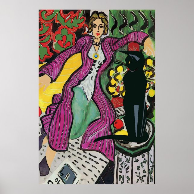 Black Cat auf Vorsitz 2 Poster (Vorne)