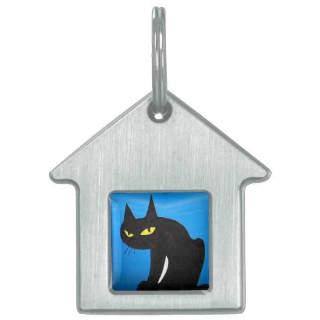 BLACK CAT ,Blue Saphir Tiermarke (Vorderseite)
