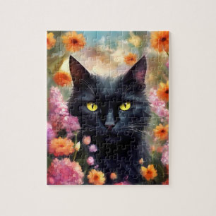 Black Cat Blume Garden Cat 736