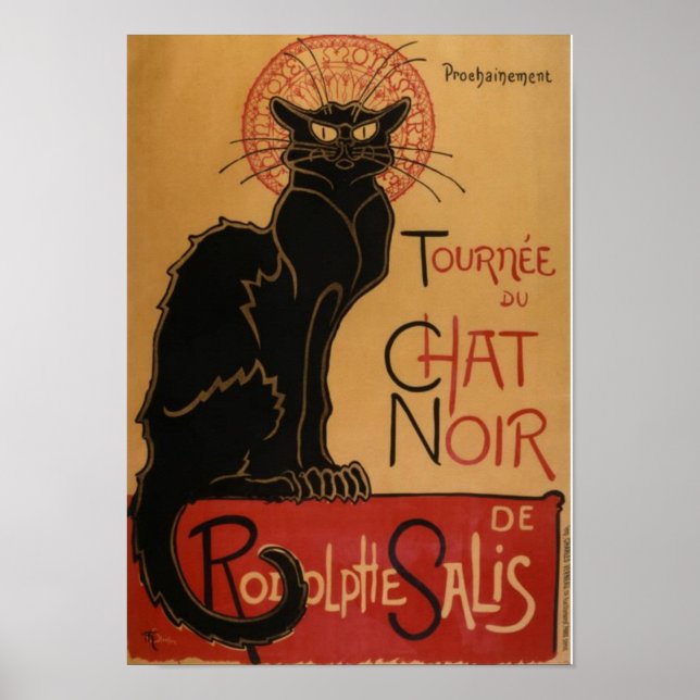 Black Cat Cafe Poster (Vorne)