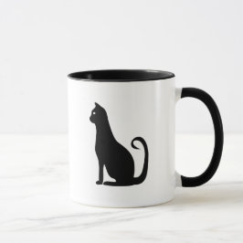 Black Cat Design Tasse